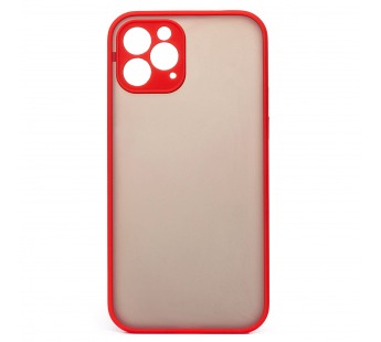 Чехол-накладка - PC041 для Apple iPhone 12 Pro Max (red/black)