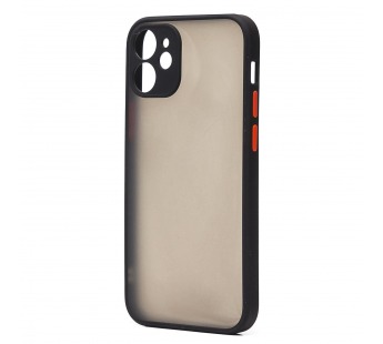 Чехол-накладка - PC041 для Apple iPhone 12 mini (black/black)#2086309