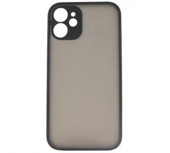 Чехол-накладка - PC041 для Apple iPhone 12 mini (black/black)#379737