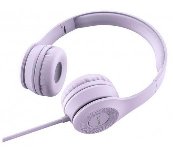 Накладные Bluetooth-наушники Hoco W21 (пурпурный)#1902380