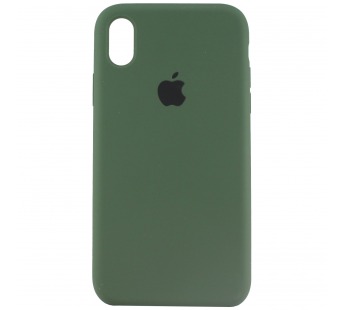 Чехол-накладка - Soft Touch для Apple iPhone XR (dark green)#379877