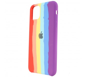 Чехол-накладка - Soft Touch для Apple iPhone 11 Pro Max (rainbow)#381322