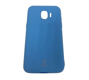 Чехол Samsung  J250/J2Pro (2018) Siberia MIX голубой Soft touch#527314