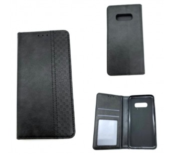 Чехол Samsung S10 5G (2019) Книжка Wallet Кожа Черный#421010