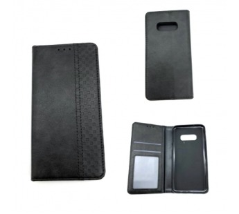 Чехол Samsung S10 Lite (2019) Книжка Wallet Кожа Черный#421028