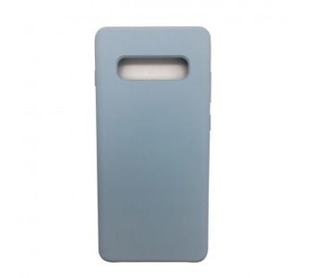 Чехол Samsung S10 Plus Silicone Case №11 в упаковке Светло-Голубой#2100030