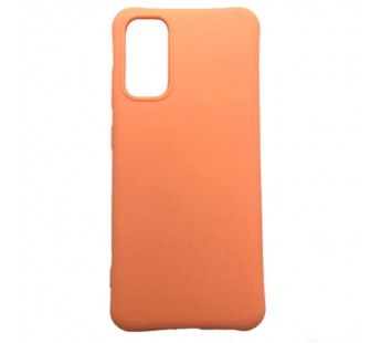 Чехол Samsung S20 (2020) Silicone Case TPU (тех упак) Персиковый#413249
