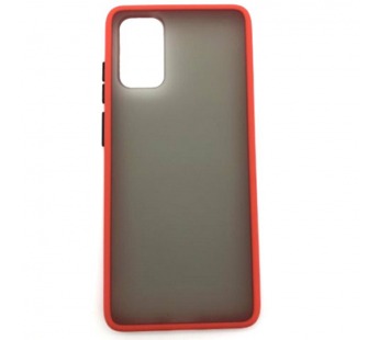 Чехол Samsung S20 Plus (2020) Противоударный Матовый Красный#2097878