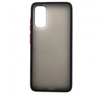 Чехол Samsung S20 Plus (2020) Противоударный Матовый Черный#2097881