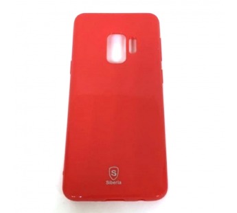 Чехол Samsung S9 Siberia MIX красный Soft touch#1223169