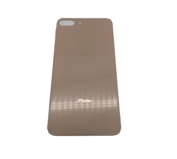Задняя крышка iPhone 8 Plus (c увел. вырезом) Золотая#381527