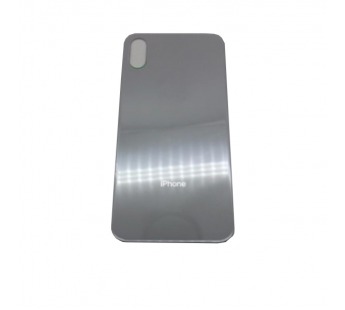 Задняя крышка iPhone XS Max (c увел. вырезом) Белая#381475