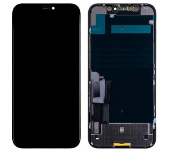 Дисплей для iPhone 11 в сборе Черный - Премиум#2094972