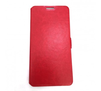 Чехол-книжка Samsung J5 Prime 2016 красный открывается вбок ЧЕХЛОВ#1883809