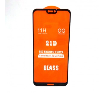 Защитное стекло Huawei P20 Lite (2019)/Nova 5i (Full Glue) тех.упаковка Черное #2094107