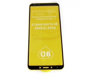 Защитное стекло Samsung  A6S (Full Glue) тех.упаковка Черный#2094108