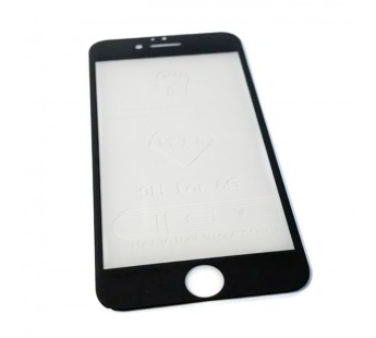 Защитное стекло iPhone 6/6S 5D (тех упаковка) 0.3mm Черное#1618490