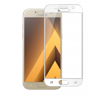 Защитное стекло Samsung A510/A5 3D(2017) белый силикон TPU#1700302