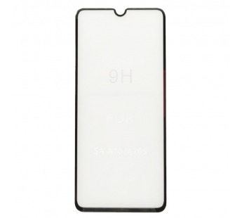 Защитное стекло Samsung A70/A70S 5D (тех упаковка) 0.3mm Черный#1655008