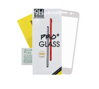 Защитное стекло Samsung J5 Prime 3D белый силикон TPU#1700287