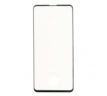 Защитное стекло Samsung S10 (G973F) 5D 0.3mm Черное (отверстие для отпечатка)#1699479