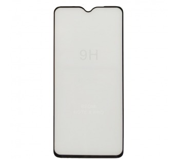 Защитное стекло Xiaomi Redmi Note 8 Pro 5D (тех упаковка) 0.3mm Черный#1654821