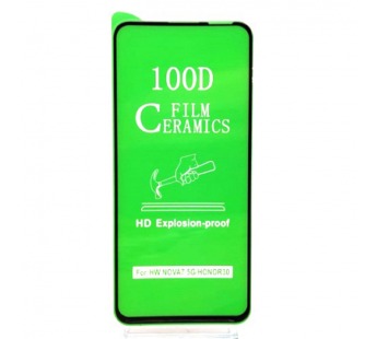 Защитное стекло-плёнка Honor 30 (2020) Черное#2069929