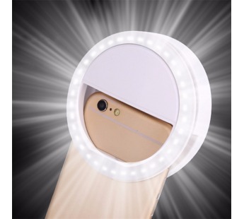 Фонарь-кольцо LED для селфи, цвет в ассортименте#1109577