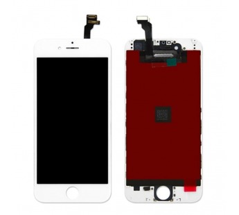 Дисплей iPhone 6 (4.7) + тачскрин Белая с рамкой (LCD Копия - AAA) #1856628