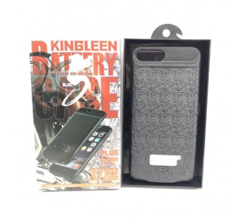 Чехол аккумулятор iPhone 6 Plus/7 Plus/8 Plus Kingleen BJK5 3700mAh черный#1616760