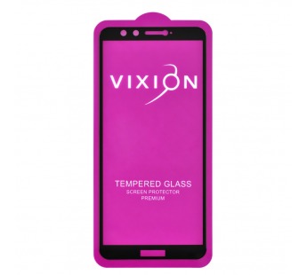 Защитное стекло 6D для Huawei Honor 9 Lite (черный) (VIXION)#382413