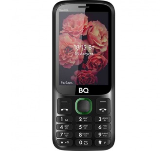                Мобильный телефон BQ 3590 Step XXL+ черный+зеленый (3,5"/1400mAh)#383712