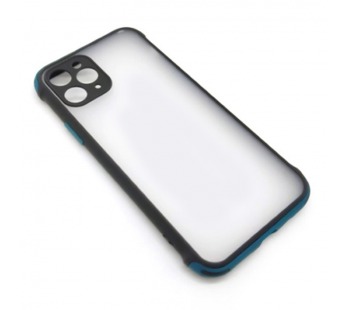 Чехол iPhone 11 Pro (New Model Full) Противоударный Матовый (Темно-Зеленый)#2102074