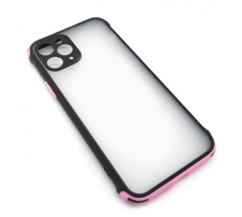 Чехол iPhone 11 Pro Max (New Model Full) Противоударный Матовый (Розовый)#2102081
