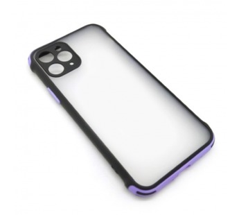 Чехол iPhone 11 Pro Max (New Model Full) Противоударный Матовый (Фиолетовый)#2102084