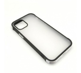 Чехол iPhone 12 Mini (New Model Full) Противоударный Матовый (Белый)#395137