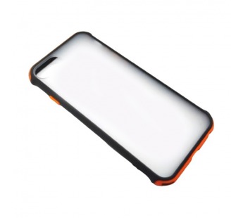 Чехол iPhone 6/7/8/SE (2020) (New Model Full) Противоударный Матовый (Оранжевый)#2102116