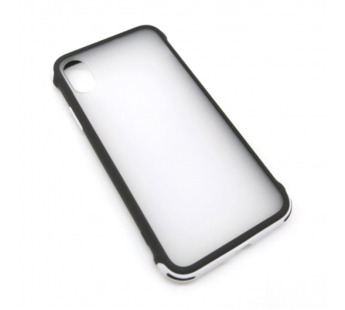 Чехол iPhone X/XS (New Model Full) Противоударный Матовый (Белый)#395388
