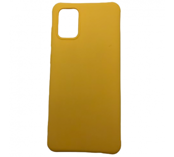 Чехол Samsung A71 Silicone Case TPU (тех упак) Желтый#2036277