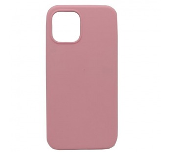 Чехол iPhone 12/12 Pro (6.1) Silicone Case Full №6 в упаковке Розовая пудра#409610