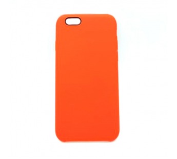 Чехол iPhone 6/6S Silicone Case №13 в упаковке Оранжевый красный#1770602