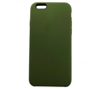 Чехол iPhone 6/6S Silicone Case №48 в упаковке Темно-Зеленый#1770796