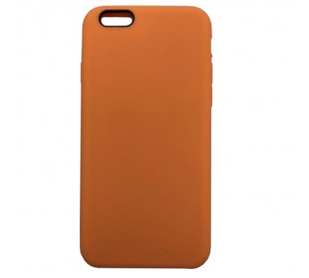 Чехол iPhone 6/6S Silicone Case №56 в упаковке Светло-Оранжевый#1776899