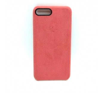 Чехол iPhone 7/8 Plus Alcantara Case в упаковке Красная Ягода#403615