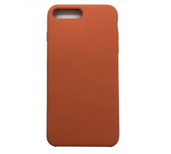 Чехол iPhone 7/8 Plus Silicone Case №2 в упаковке Абрикос оранжевый#405325