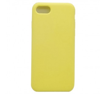 Чехол iPhone 7/8/SE (2020) Silicone Case №32 в упаковке Блестящий желтый#405373