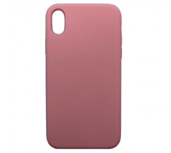 Чехол iPhone X/XS Silicone Case №6 в упаковке Розовая пудра#1772936