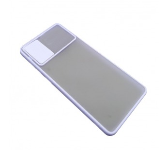 Чехол iPhone X/XSчех Матовый Slide Camera Фиолетовый#1726455