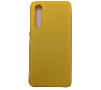 Чехол Huawei P30 (2019) Silicone Soft Touch Cover №04 в упаковке Желтый#393023