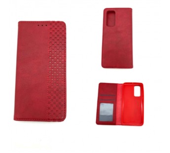 Чехол Huawei P40 (2020) Книжка Wallet Кожа Красный#413356